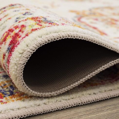 سجادة موهوك هوم إمبيرال باللون الأحمر المزخرف (2 × 9 بوصة). in Kuwait