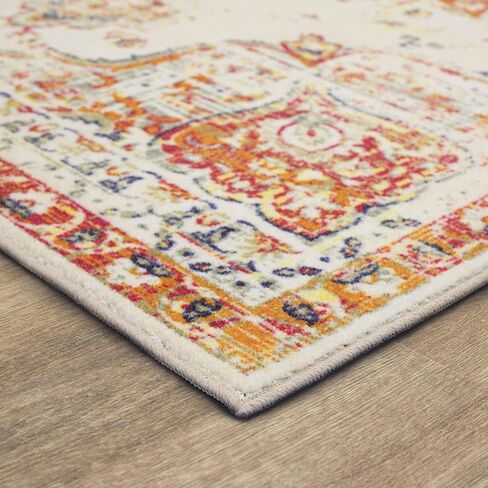 سجادة موهوك هوم إمبيرال باللون الأحمر المزخرف (2 × 9 بوصة). in Kuwait