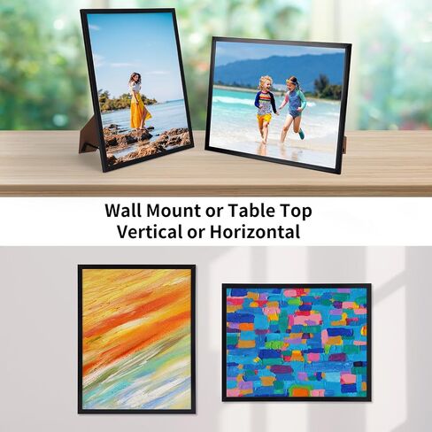 Lavezee 14x18 Poster Frame Black Display 14 x 18 Inch Photo Picture Frame for Gallery Wall, 1 Pack in Saudi Arabia