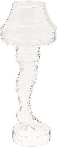 ICUP a Christmas Story Molded Leg Lamp Glass, 18 oz, Clear in Saudi Arabia