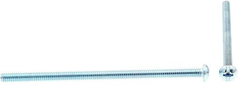 براغي الماكينة Prime-Line 9005792، رأس مستدير، محرك مركب فيليبس/مشقوق، 1/4-20 × 5 بوصة. (20 حزمة) in Kuwait