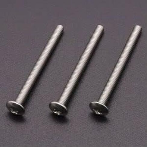 M5-0.8 × 10 مم (50 قطعة) براغي آلة رأس الجمالون، الفولاذ المقاوم للصدأ 304، تغطية كاملة للخيط، براغي آلة رأس الفطر in Kuwait
