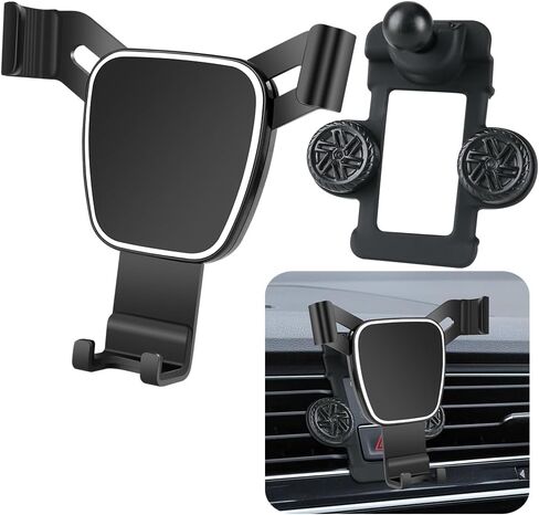 musttrue LUNQIN Car Phone Holder for 2009-2017 Tiguan Auto Accessories Navigation Bracket Interior Decoration Mobile Cell Phone Mount in Kuwait