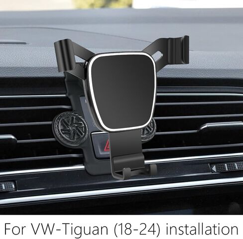 musttrue LUNQIN Car Phone Holder for 2009-2017 Tiguan Auto Accessories Navigation Bracket Interior Decoration Mobile Cell Phone Mount in Kuwait