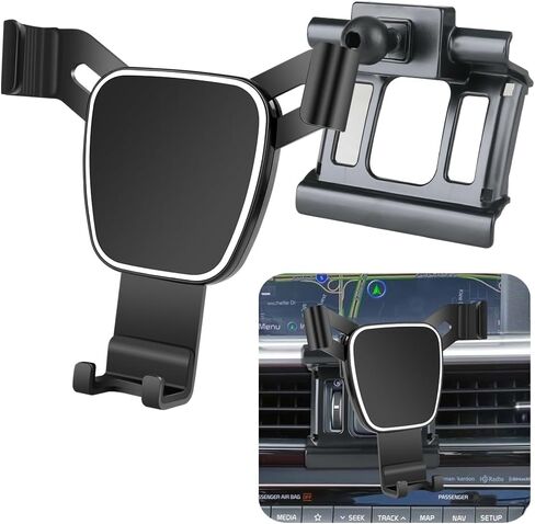 LUNQIN Car Phone Holder for Kia K5 2021 2022 2023 2024 LXS GT Line EX Auto Accessories Navigation Bracket Interior Decoration Mobile Cell Phone Mount case in Kuwait