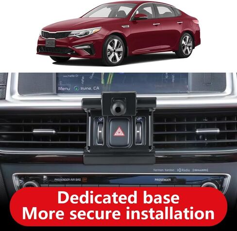 LUNQIN Car Phone Holder for Kia K5 2021 2022 2023 2024 LXS GT Line EX Auto Accessories Navigation Bracket Interior Decoration Mobile Cell Phone Mount case in Kuwait
