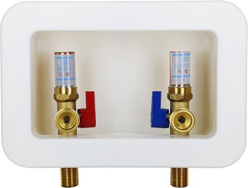 صندوق مخرج غسالة هيدرو ماستر، صمامات إيقاف الغسيل مع مانع مطرقة الماء in Kuwait