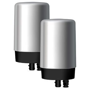 Waterdrop Faucet Filter Cartridges, Replacement for Brita® Faucet Filter 36311 On Tap Water Filtration System Replacement Filters, Chrome(Pack of 2)