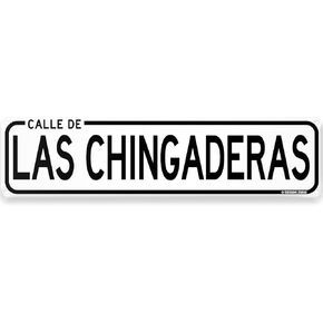 Callejon De Los Borrachos Funny Mexican Spanish Humor 16" x 4" Street Sign CDMX Calle Mexico City Home Bar Latino Humor Wall Decor (LosBorrachosStreet)