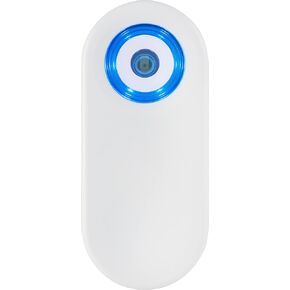 GE Power Gear GE Decoy Security Bullet Camera with Flashing Red Light, Blinking LED, Fake Surveillance, Realistic Looking Recording Lens, Indoor/Outdoor Use, Wireless, Black, 40661