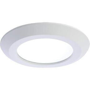 HALO 6 inch SLDSL6069S1EMWR Integrated Surface Mount LED Downlight, Dimmable, Selectable CCT (2700K, 3000K, 3500K, 400K, 5000K), White