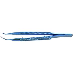 Utrata Capsulorhexis Forceps Titanium Knurled Handle I Titanium I Approx 105 mm in Saudi Arabia