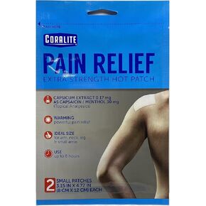 4 Pack Coralite Pain Relief Extra Strength Hot Patch