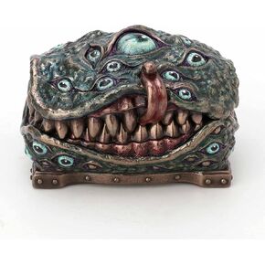 Veronese Design 3 3/4 Inch Keepsake Everlasting Mimic Chest Secret Stash Box Resin Sculpture Bronze Finish