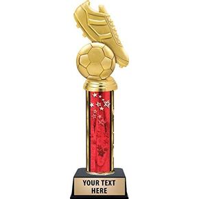 Crown Awards Soccer Tournament Trophies, Soccer Ball Trophy Great Soccer Trophy for Kids with Customized Engraving Prime