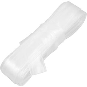 uxcell Ratio 2:1 20mm Dia Clear Polyolefin Heat Shrinkable Tube 8M 26.2Ft