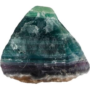 Rockcloud 2-3" Natural Raw Flourite Mineral Healing Crystal Irregular Home Decoration Gemstone Specimen Medium