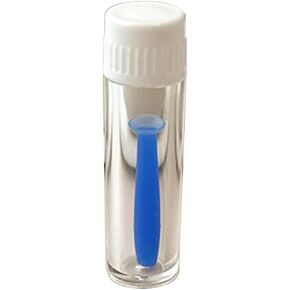 1Pc Blue Soft Silicone Contact Lens Insertion Tool Easy Plunger Remover Soft and Hard Lenses Multifunction Portable Tool Supplies Contact Lens Applicator Contact Lens Care