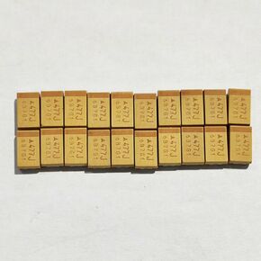 TEAMWILL مكثف التنتالوم 477J 6.3V 470 فائق التوهج نوع D SMD 7343 10% سطح التركيب 20 قطعة
