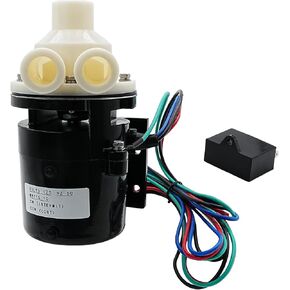 Pump Motor Assembly Fits for Hoshizaki PA0613 Water Pump Includes Capacitor, Fits for Hoshizaki Ice Machine Models HS-0176, S-0613, 321444A01, 321444A02, 3A2638A03, Direct replace APTA92P10WD1
