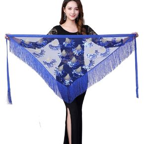 تنورة وشاح الورك مثلثة للرقص الشرقي للسيدات مع هامش وترتر زي الهالوين in Kuwait