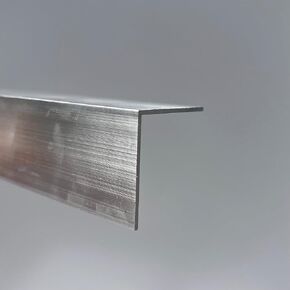 Aluminum 6063 Angle, 1 x 1 x 8", 1/16" Width (Pack of 4)