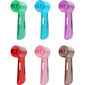 Nincha Powered Toothbrush Head Cover for Oral-B iO Series Toothbrush Head - Multiple Colors -Pack of 6
