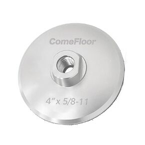 Aluminum Backer Pad Hook and Loop Backing Pad with 5/8"-11 Thread (7")