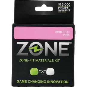 ZONE Fit Materials Kit Replacement PVS Putty Mouthguards (Adult Pink)
