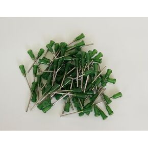 100 Pieces 1 Inch 14 Gauge Blunt Needle Glue Resin Dispensing Needle Ink Filling Needle Tips