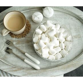 20PCS Artificial Marshmallow Fake Cotton Candy Model Decoration Prop DIY Accessories,White