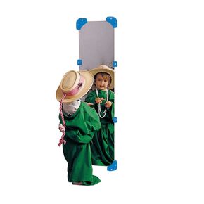 Children's Factory 12" x 48" Mirror, CF332-133, Baby and Toddler Tummy Time Learning Activity, Kids Preschool, Playroom, Daycare or Classroom Décor