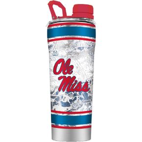 Gametime Sidekicks Ole Miss Stainless Steel Shaker Tumbler w/Shaker Ball - Officially Licensed, 18/8 Stainless Steel, Double-walled, Vacuum-insulated, UV LED Printed Logos - Real Tree Camo in Kuwait