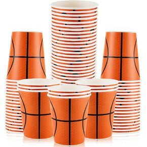 36 Pieces Building Block Paper Cups Brick Blocks 9 oz Party Supplies Colorful Cups for Kids Birthday Party Club