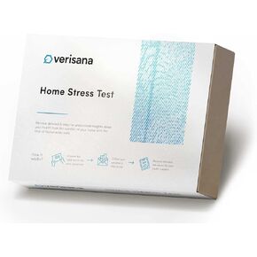 Home Stress Test – Saliva Test Kit for Daily Cortisol Levels – 4 Cortisol Levels throughout The day– CLIA certified Lab – Verisana
