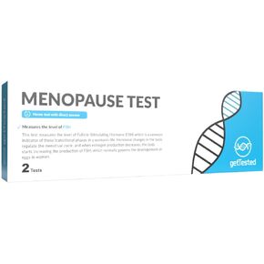 at-Home Menopause Test FSH (2 Tests) Our Rapid Test is a Urine Sample, a so-Called midstream Test, which Gives an Answer Within a Few Minutes. Includes 2 Test Strips.