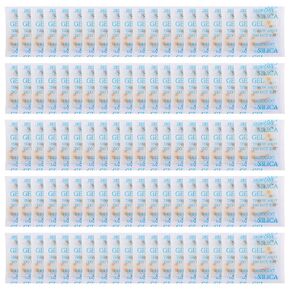 100Pcs 2 Gram Silica Gel Packets, Color Indication Food Grade Desiccant Packs for Storage, Moisture Absorbers for Food Storage, Clothes, Shoes, Jewelry, Spices, Tools, Leather Itemand More
