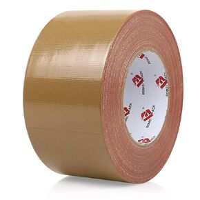 BOMEI PACK 1 Inch Duct Tape Brown Heavy Duty Waterproof,10 Mil Inductrial Grade 1 Inch x 55 Yards Flexible,All Weather and Tear by Hand,Brown Duct Tape for Repairing,Packing,Fixing
