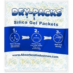 14 Gram Indicating Silica Gel Packet, Pack of 25