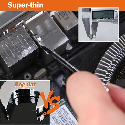 Mini Double Open End Wrench Set Metric and SAE 20 Pcs 4-11mm & 5/32" to 7/16" Mirror Chrome Finish Super Thin Open Ended Spanner Double Angle Head with Portable Storage Pouches in Saudi Arabia