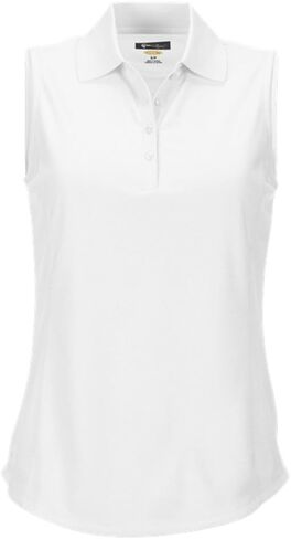 Greg Norman Women's Protek Micro Pique Sleeveless Polo in Kuwait
