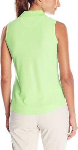 Greg Norman Women's Protek Micro Pique Sleeveless Polo in Kuwait