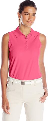 Greg Norman Women's Protek Micro Pique Sleeveless Polo in Kuwait