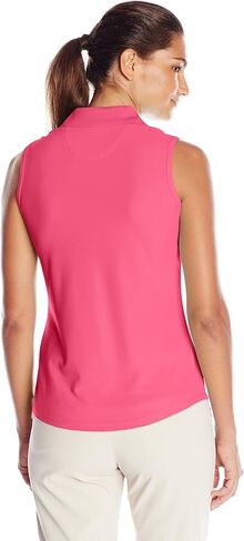 Greg Norman Women's Protek Micro Pique Sleeveless Polo in Kuwait