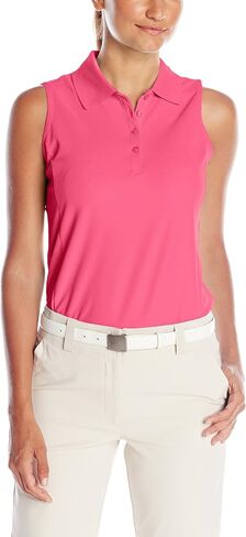 Greg Norman Women's Protek Micro Pique Sleeveless Polo in Kuwait