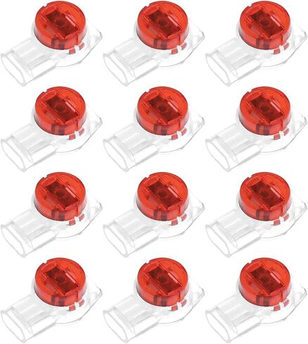 ECSiNG 50PCS UY Connectors K3 Telephone Cable Connectors Waterproof Gel-Filled UY Butt Splice Connectors Jelly Crimp Connectors for Data Cable Phone Wire Joints in Saudi Arabia