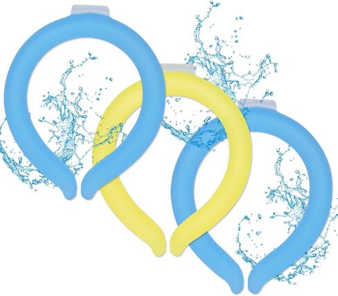 Neck Cooling Tube Wearable Cooling Neck Wrap, Quick Cooling Without Frostbite, Reusable Neck Cooler Suitable for Outdoor Indoor, Relief for Hot Flashes and Summer in Saudi Arabia
