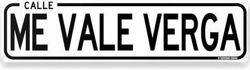 Callejon De Los Borrachos Funny Mexican Spanish Humor 16" x 4" Street Sign CDMX Calle Mexico City Home Bar Latino Humor Wall Decor (LosBorrachosStreet) in Saudi Arabia