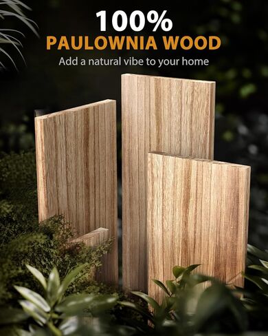 Tatub Floating Shelves with Metal Mesh Edge, Durable Bathroom Shelves for Wall Storage, Wood Wall Mounted Shelves for Living Room, Bedroom, Kitchen and Home Office, Set of 2 (Carbonized Black) in Kuwait