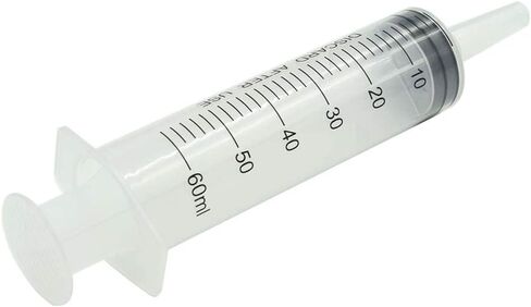 4 قطع من محاقن حقن عينات المختبر من Bisbai مع أنبوب 39.4 بوصة، حقنة بلاستيكية للحديقة للمختبرات العلمية، والري، وإعادة التعبئة in Kuwait